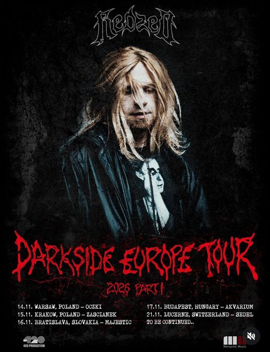 2x bilety REDZED: Darkside Europe tour WARSZAWA 14.11.2026