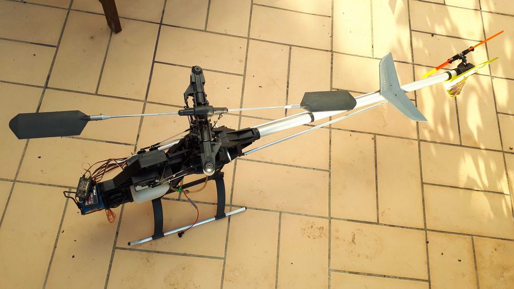 Helicoptero para peças ou novo projecto - Kyosho