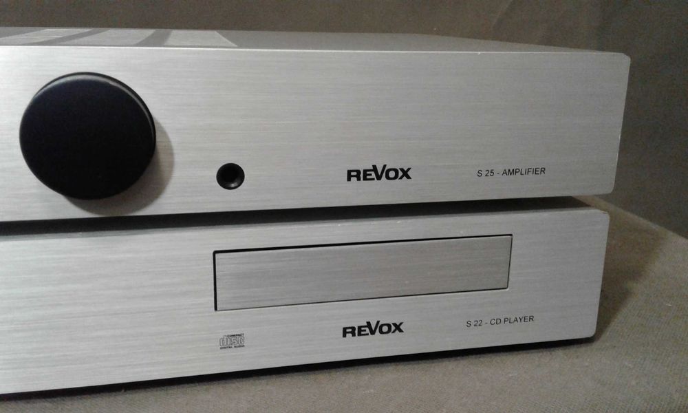 REVOX S25, REVOX S22,zestaw stereo