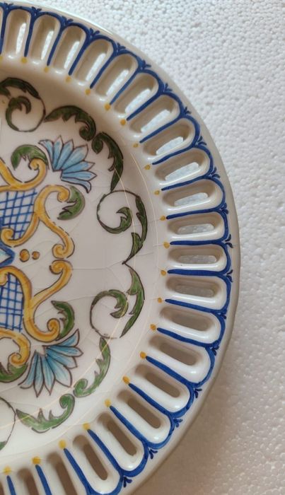Prato pintado à mão