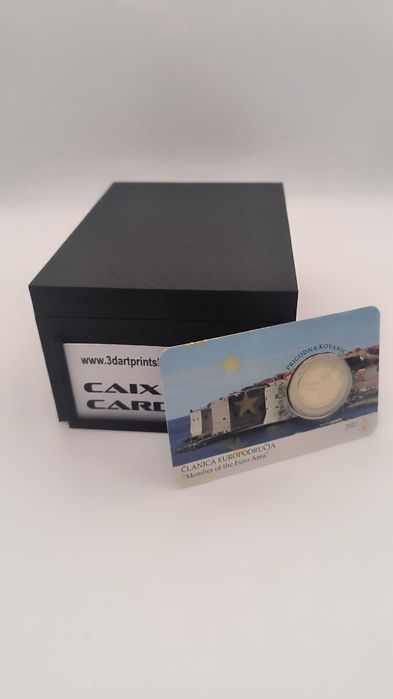 Caixa para guardar as suas moedas