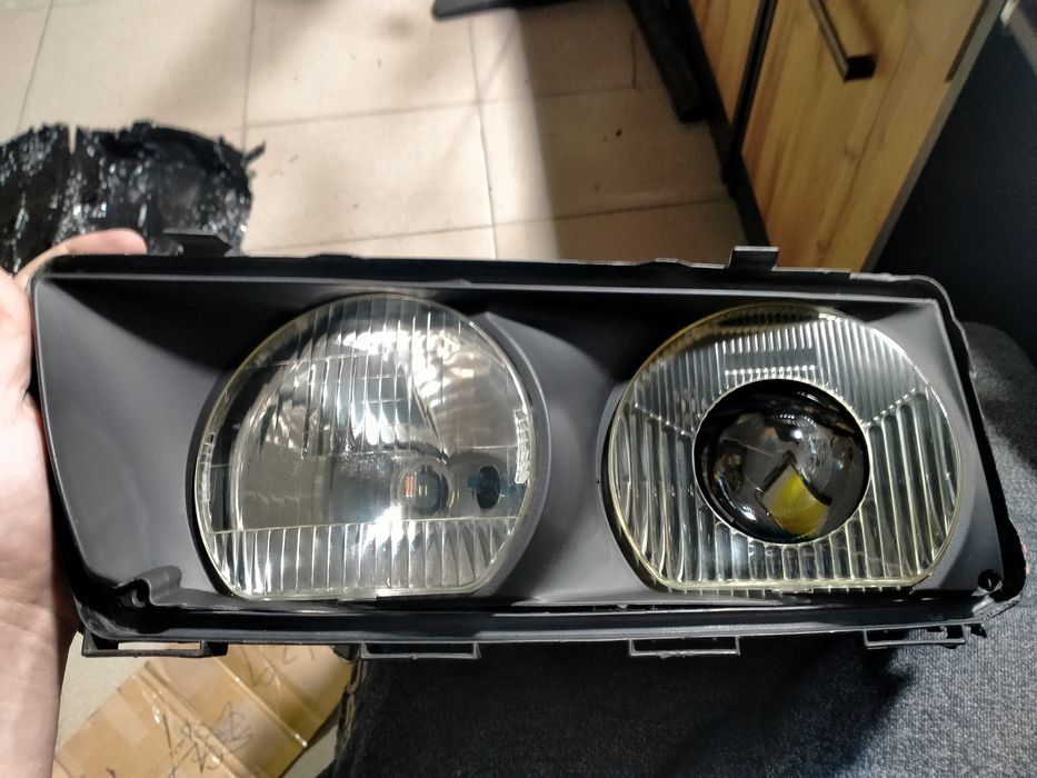 Ремонт фар заміна лінз бі лед установка лінз лед лампи led заміна скла