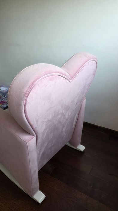 Cadeirão Rosa Coração