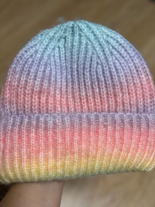 Шапка зимова F&F дитяча веселка 3-6 років