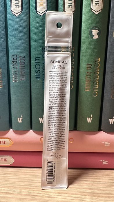 Semilac szpatułka do akrylożelu Acrylic Gel Tool dwustronna do paznokc