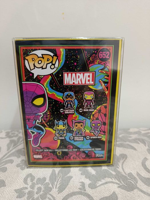 Pop Marvel 652 //SpiderMan blacklight