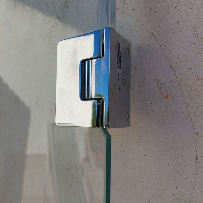 Porta vidro com dobradicas