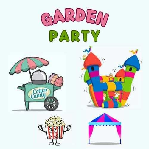 Dmuchane place zabaw GARDEN PARTY