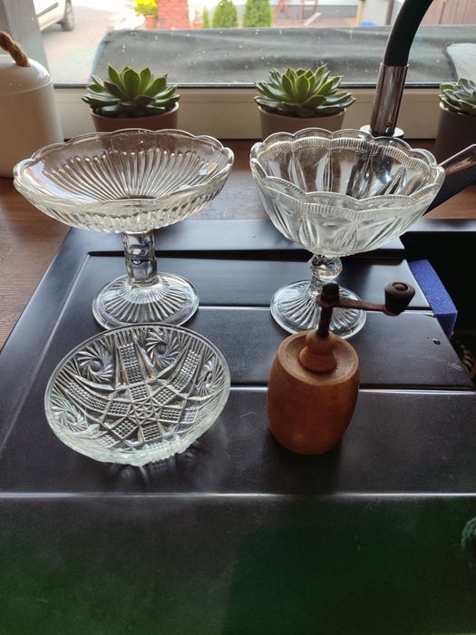 Kryształ, kryształy, PRL, Vintage + gratis.