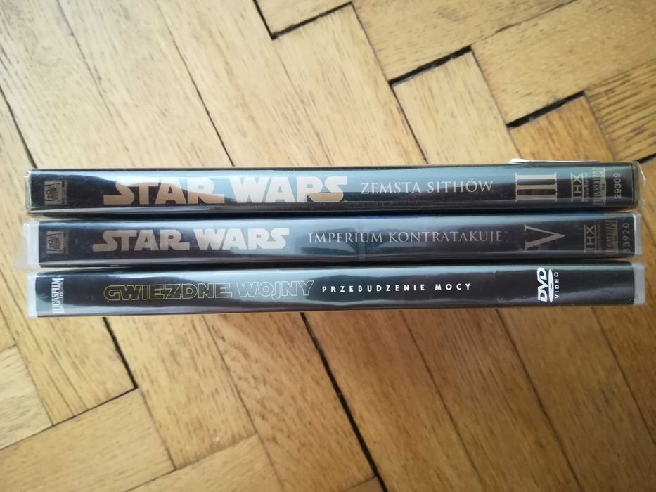 Star Wars Gwiezdne Wojny DVD Imperium kontraktuje Zemsta Sithów