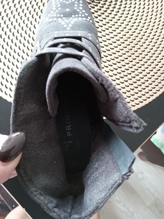 Botki przejściowe damskie r.37