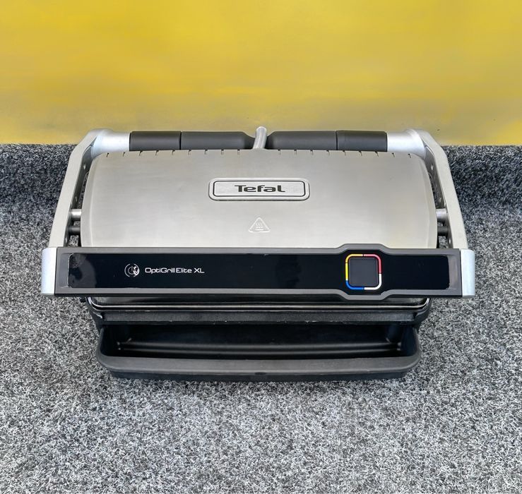 Гриль електричний Tefal OptiGrill Elite XL GC760D12 40х20cм 16 програм