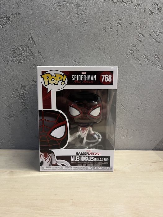 FUNKO POP SPIDER-MAN 768 Miles Morales (T.R.A.C.K. Suit)