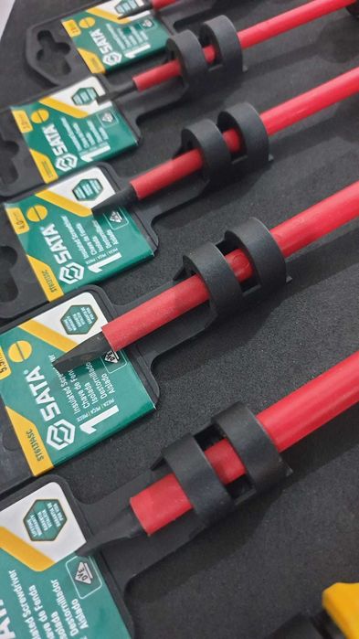 Conjunto 9 chaves isoladas certificadas VDE - Sata