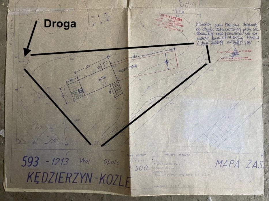 Duża działka 6092 m2