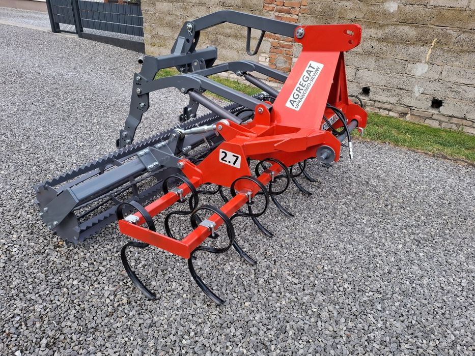 Agregat Uprawowo-siewny 2.5m 2.7m 3.0m  Euro-masz typ lekki