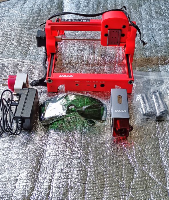 Daja Laser Grawerowy CNC – Przenośna Grawerka Bluetooth, Mała