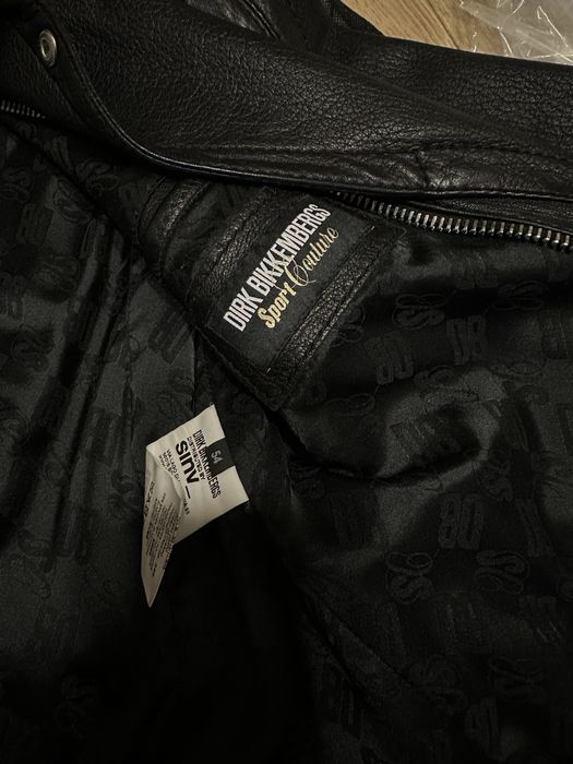 Кожаная куртка bikkembergs