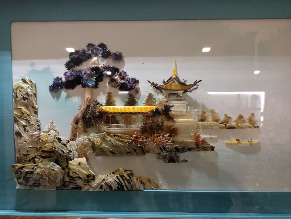 Obraz z masy perłowej chiński.