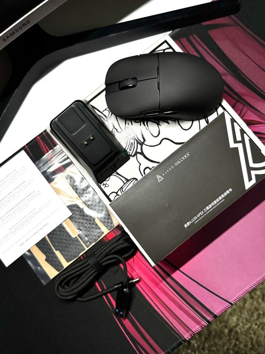 • Миша ігрова Ajazz AJ179 Apex Black 8K Гц / Huano •