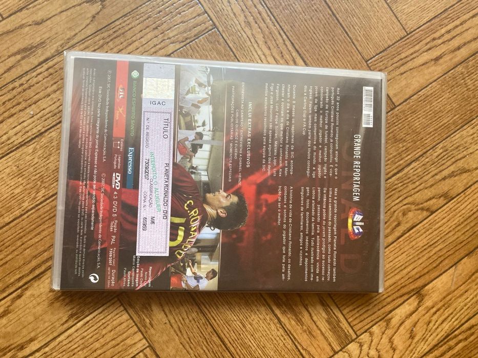 DVD "Planeta Ronaldo- a ambição de ser o melhor"