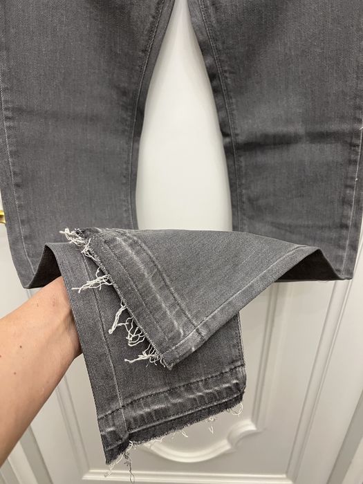 ZADIG & VOLTAIRE piękne jeansy damskie rurki, grafitowe