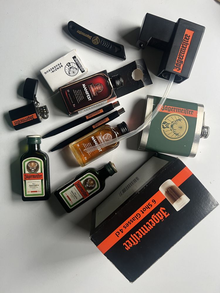 Jagermeister zestaw kolekcjonerski Bobrowniki • OLX.pl