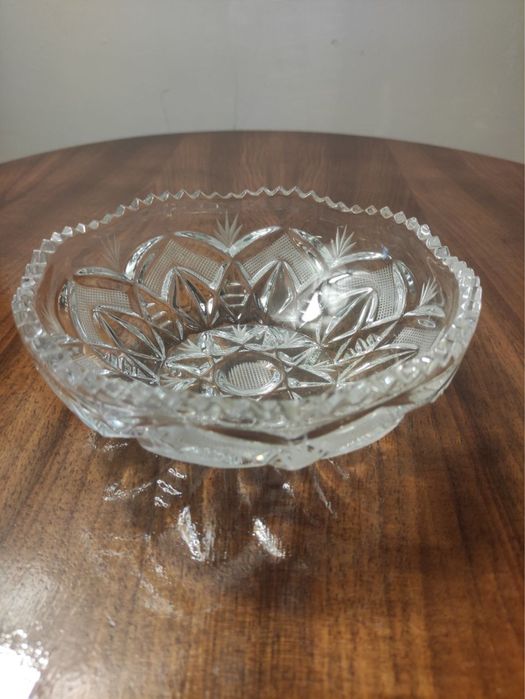 Салатница, ваза, конфетницы хрусталь