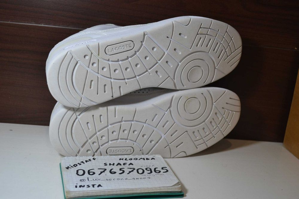 Lacoste 44.5р кроссовки сникерсы кеды оригинал.
