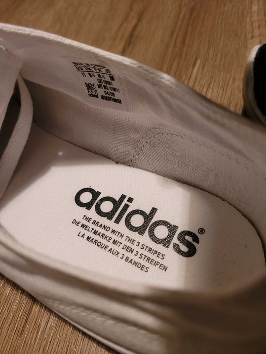 Tenisówki Adidas białe 45 1/3