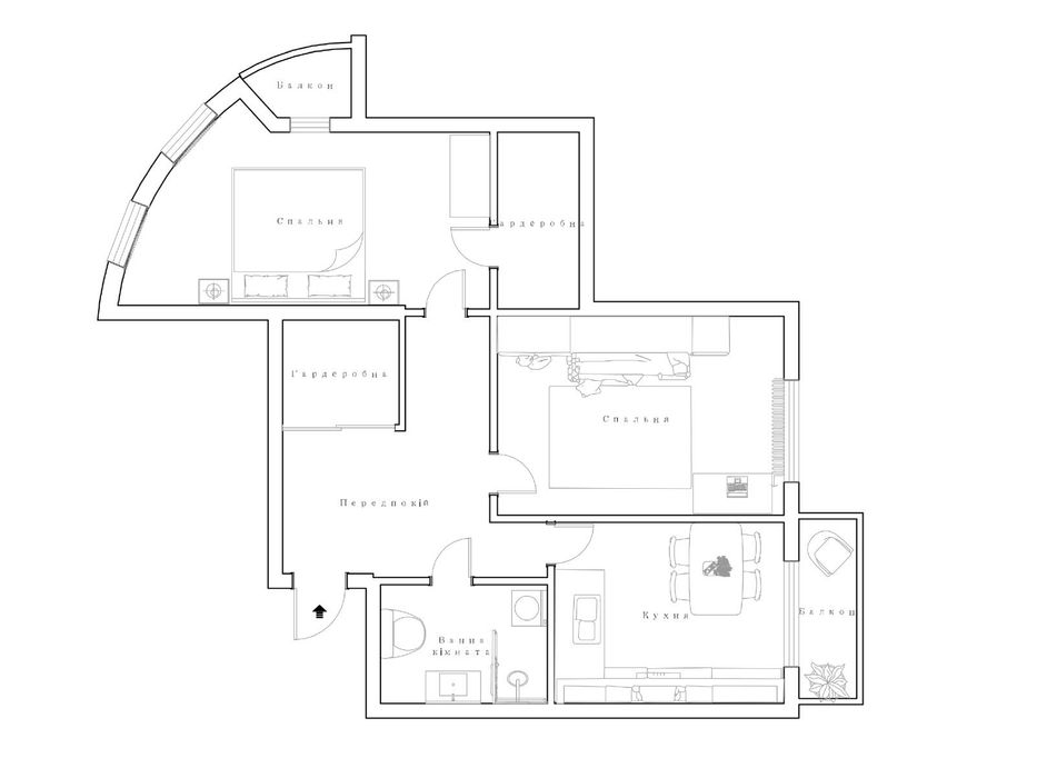 2-кімнатна квартира за адресою Педагогічний пров. (площа 80 м²) - Atlanta.ua - фото 10