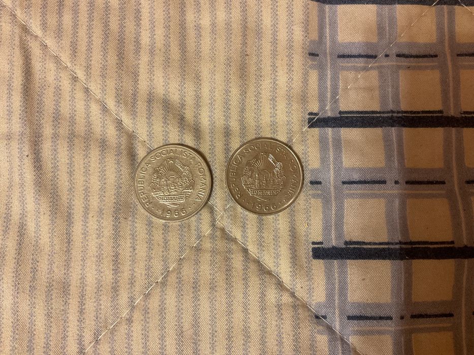 Румынские монеты 1966 год 1 Leu