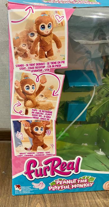 FurReal Peanut Інтерактивна мавпочка Hasbro