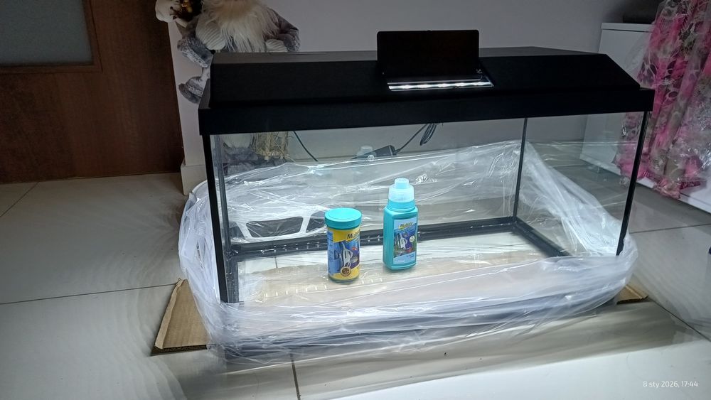 Akwarium nowe 60 litrów + filtr