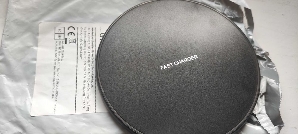 Ładowarka indukcyjna bezprzewodowa 30W QC 3.0