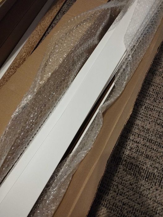 Listwa przypodłogowa listwy Mdf styl slim 12x60 mm biały Nowe