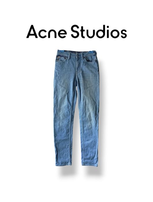 Spodnie jeansy slim fit Blå Konst South Print Acne Studios r.Xs