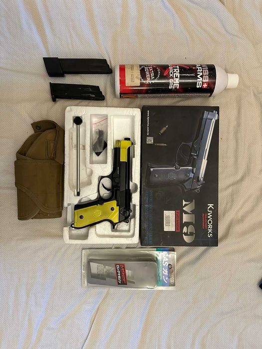 KJ Works Beretta 92 Full Metal