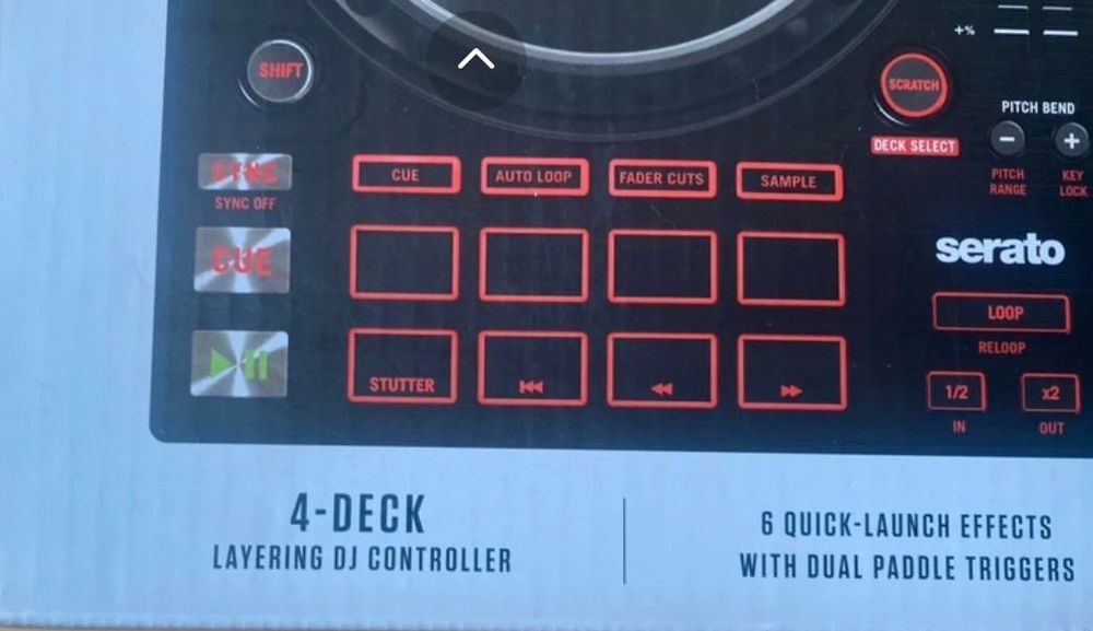 Controladora Numark NA CAIXA