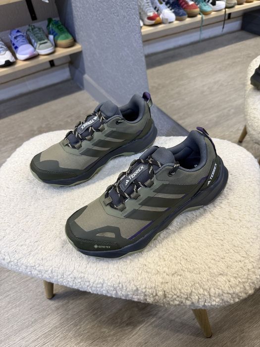 ОРИГІНАЛ 100% Adidas Terrex AX5 GORE-TEX | JQ2224 НЕ ПРОМОКАЮТЬ кросівки осінь зима трекінгові тактичні 40.5 розмір кроссовки деми gtx