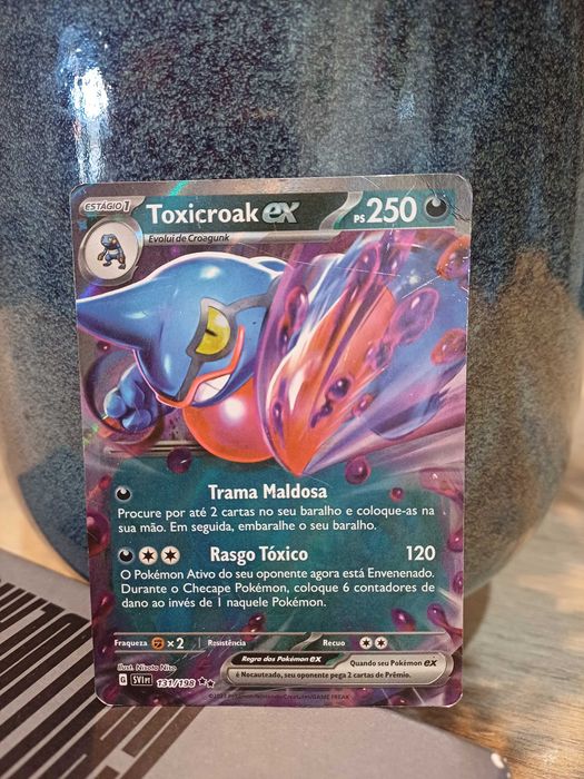 Pokémon Card Toxicroak ex #131/198