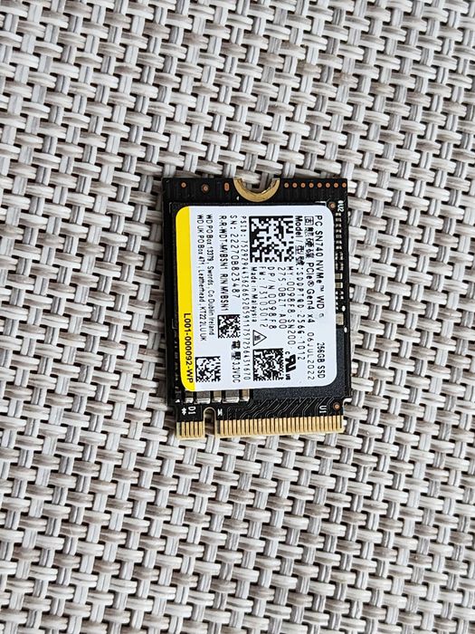 SSD NVMe 256GB Samsung PM991a NEW Surface Pro 8 X Laptop Steam