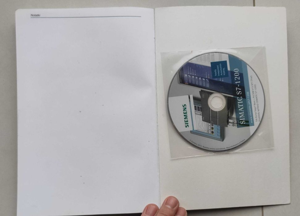 Książka - Pierwsze kroki z SIMATIC S7-1200 plus płyta CD