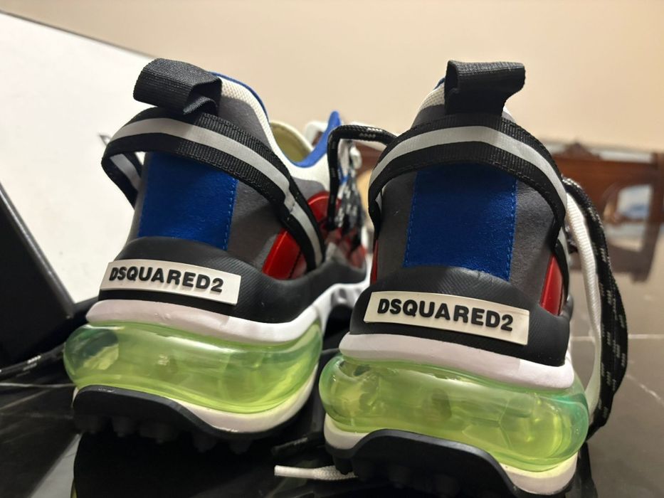 DSQUARED2 Bubble Sneakers – White/Multicolour