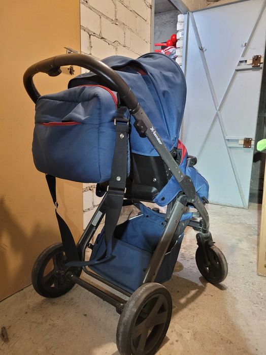 Wózek dziecięcy X-Lander X-Pulse duży zestaw, spacerówka, gondola