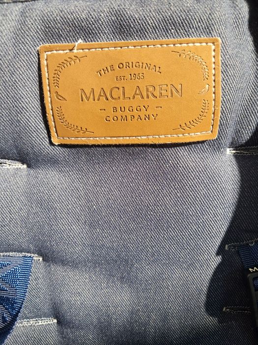 Коляска тростинка McLaren Quest denim