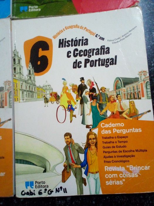 Livros escolares 6* ano