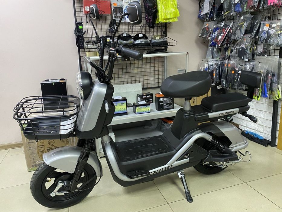 Електроскутер 60V 24Ah 800W электромопед CR-2