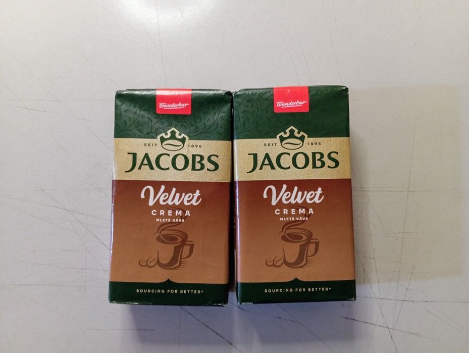 Kawa mielona Jacobs Velvet Crema 250g 2 opakowania
