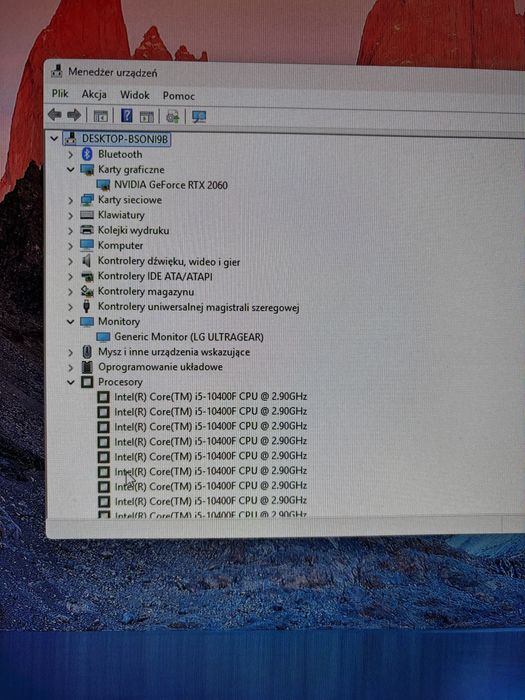 Lenovo Legion i5 RTX 2060 + monitor LG 144Hz